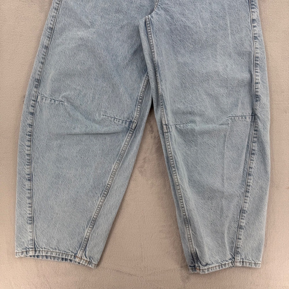 BDG Women's Blue Rih‎ Extreme Baggy Mid-Rise Relaxed Fit Jeans Women's Size 25 - Picture 5 of 16